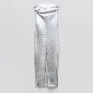 Zara 9632/242 Silver Denim Dress